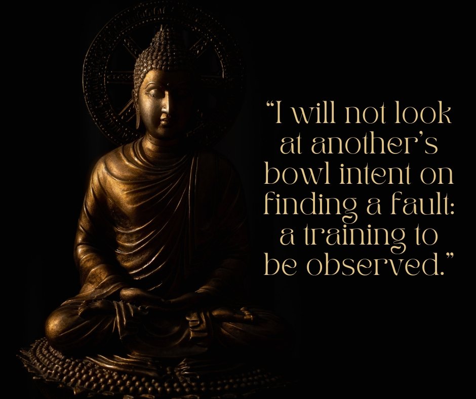 Dark Elegant Buddha Quote