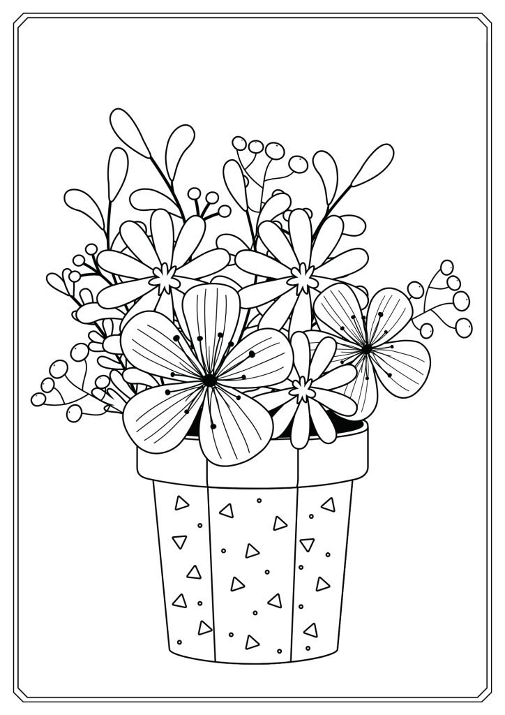 Flower Coloring pages