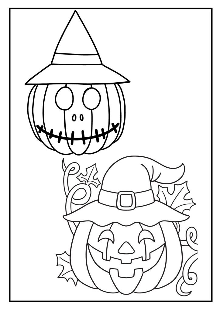 Printable Pumpkin Coloring Pages