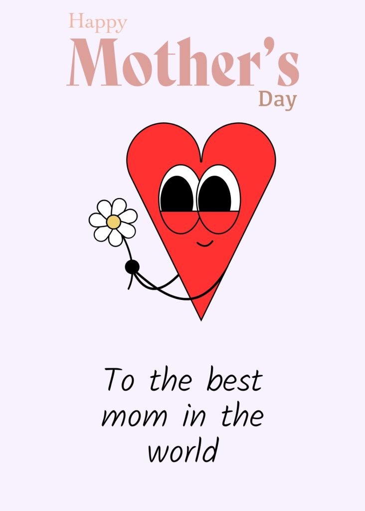 Textured Creative Mother's Day Card