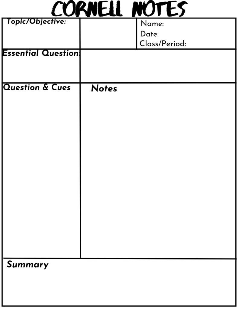 White Minimalist Simple Notes A4 Document