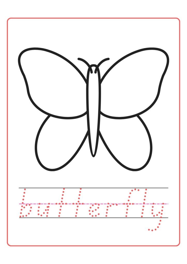 Butterfly Color By Number 2