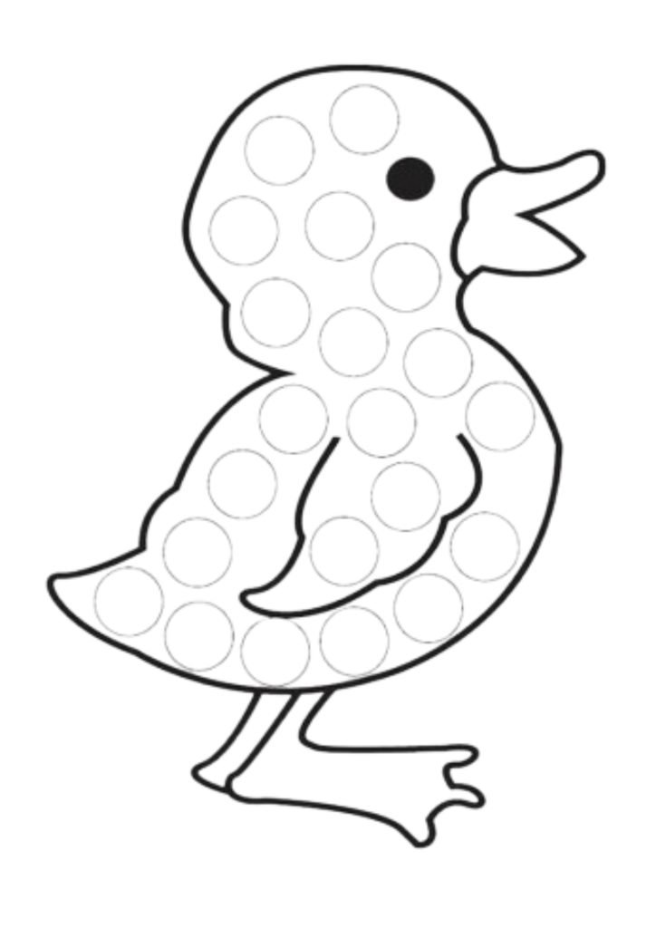  Dot Marker Free coloring page