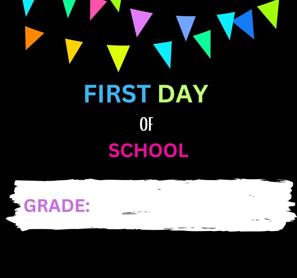 FIRST DAY IN SCHOOL 2