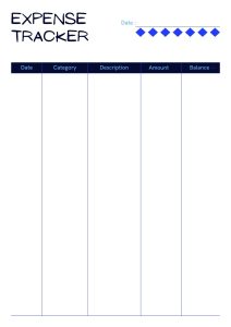 40 Free Printable Expense Trackers - Printaboles