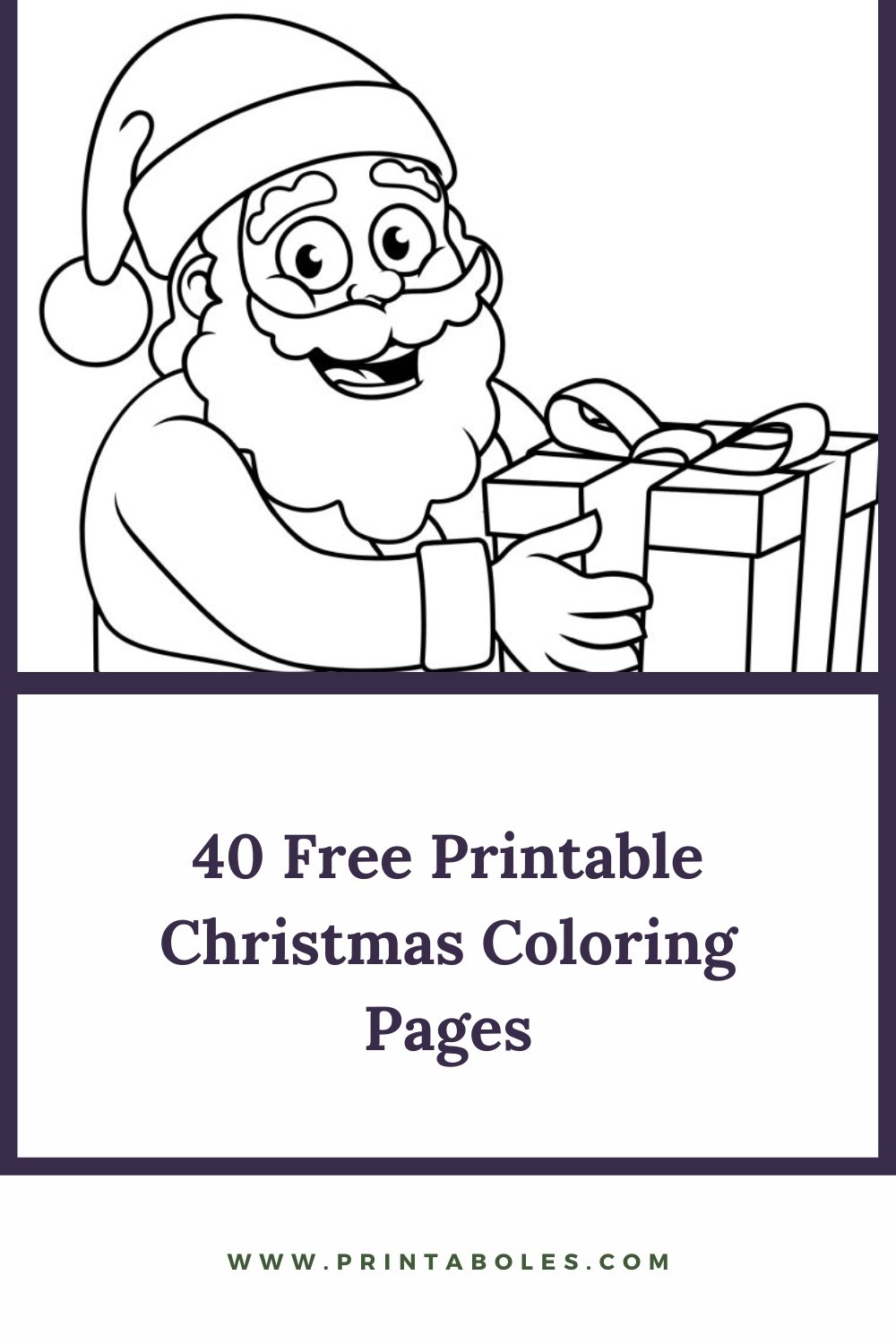 40 Free Printable Christmas Coloring Pages