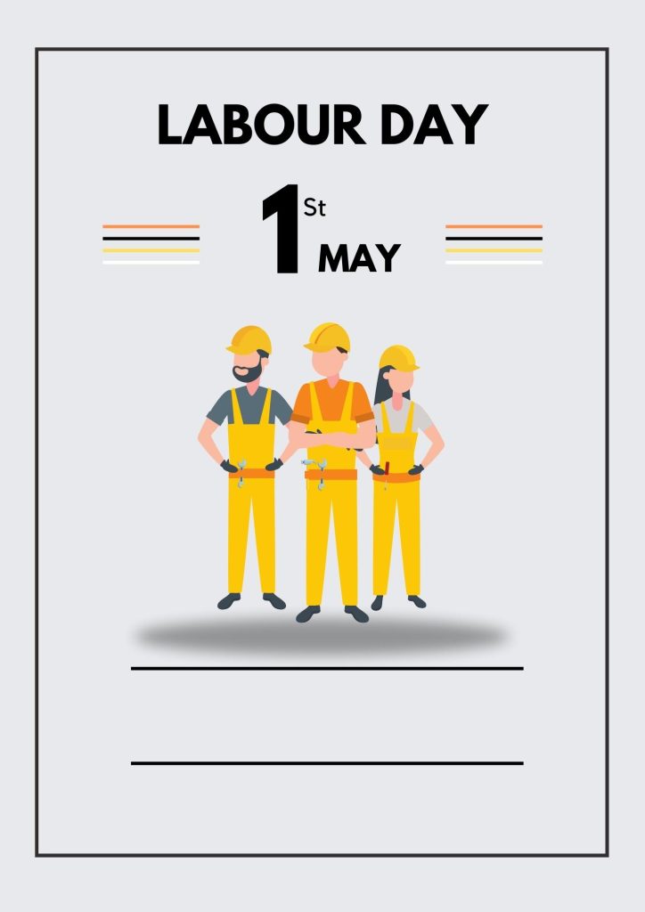 Black and Yellow Labour Day