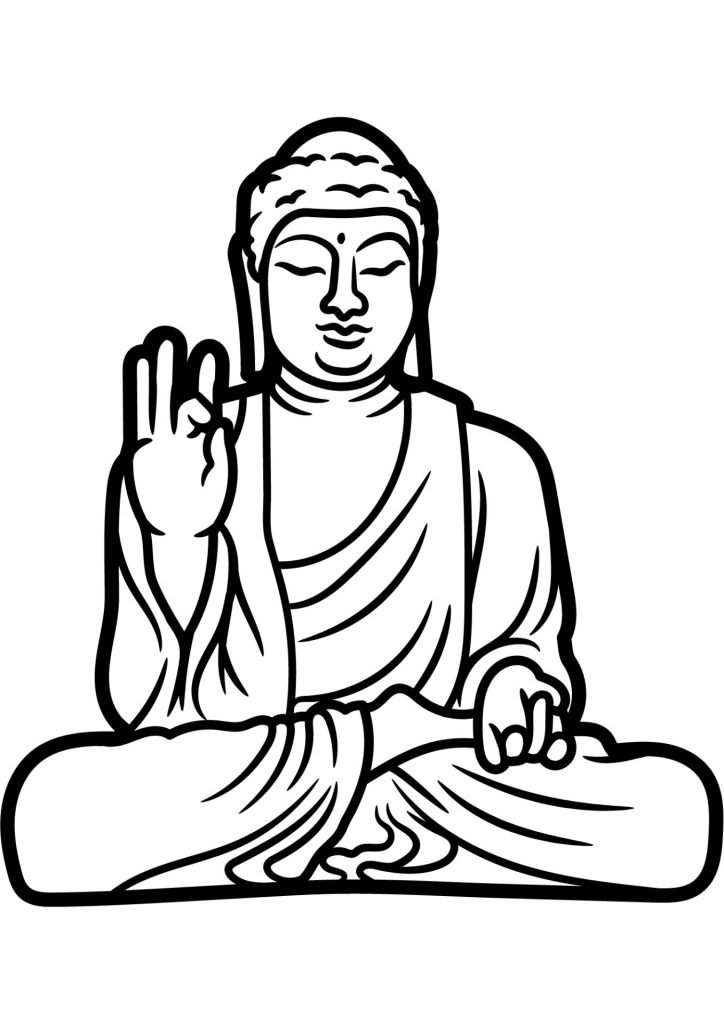 Blox Fruits Buddha coloring page - Download, Print or Color Online for Free