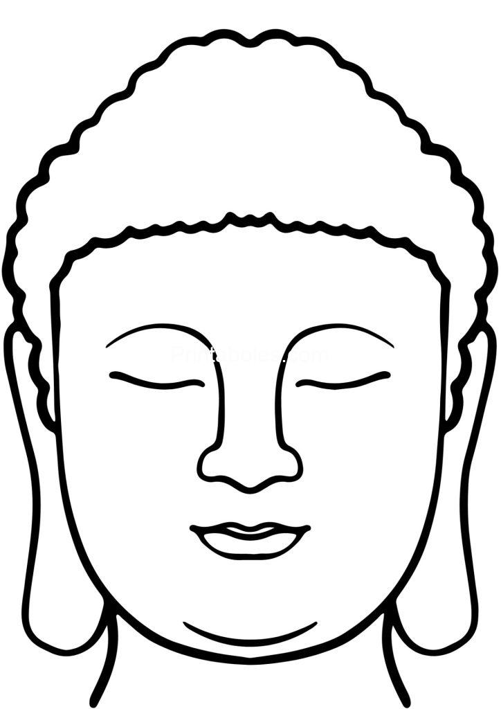 Buddha Coloring Page