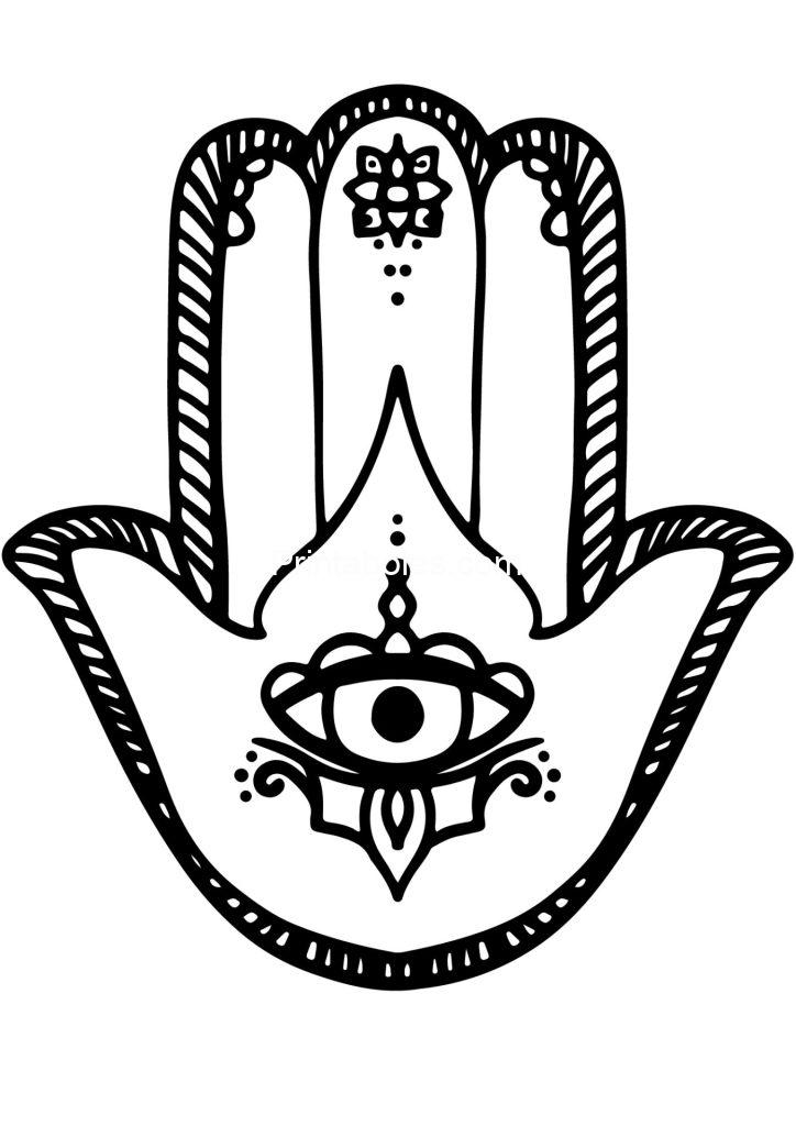 Buddha Coloring Page