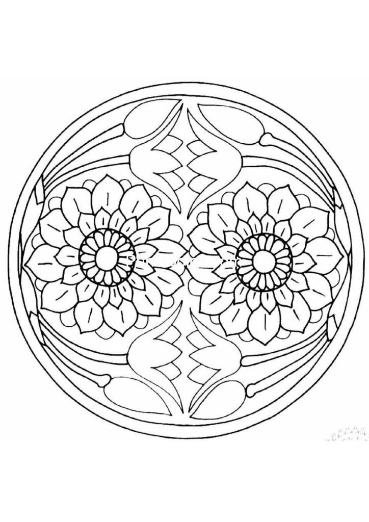 Buddha Coloring Page