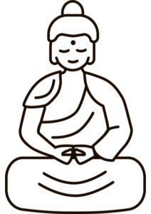 40 Free Printable Buddha Coloring Pages (Blank Templates)