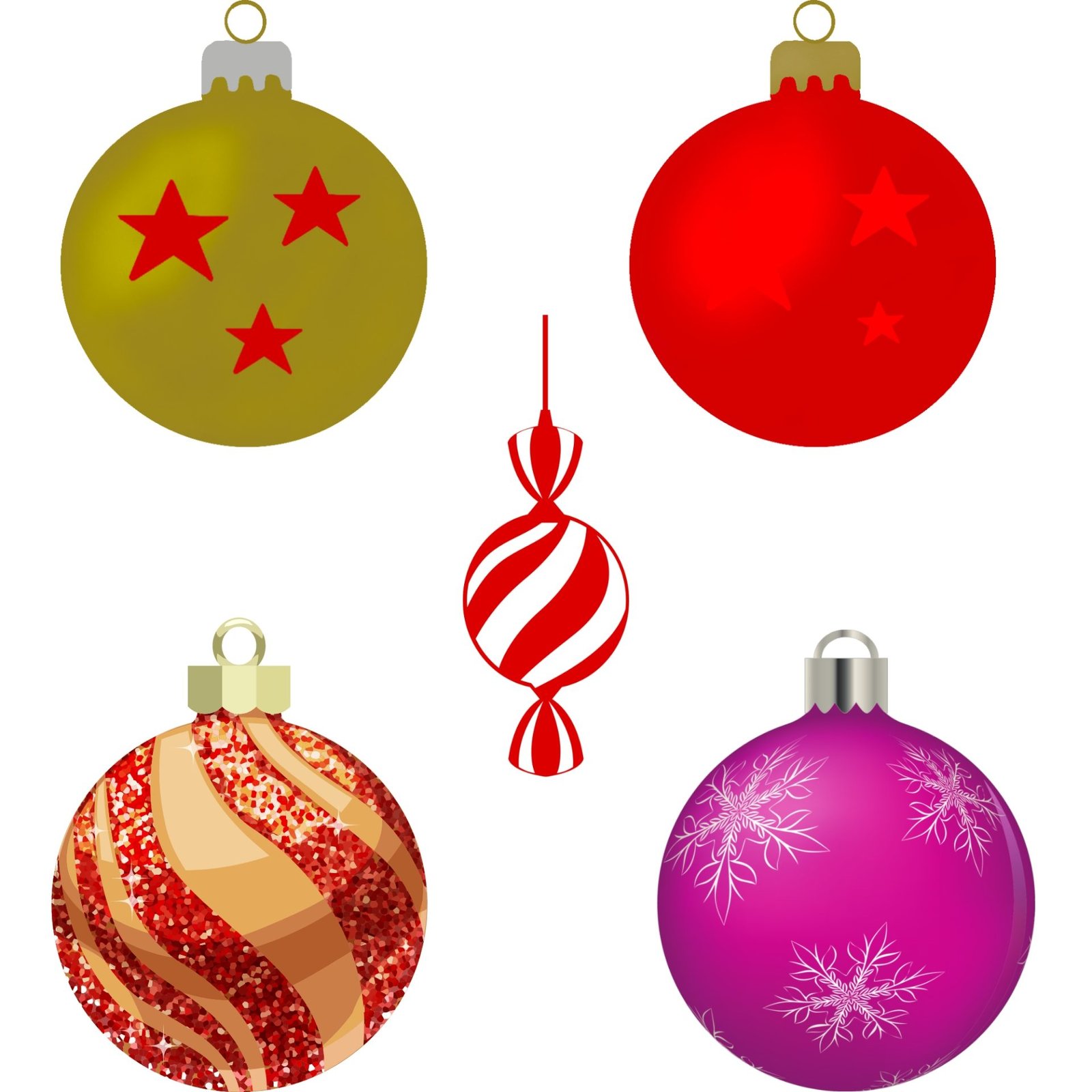 40 Free Printable Christmas Ornaments - Printaboles