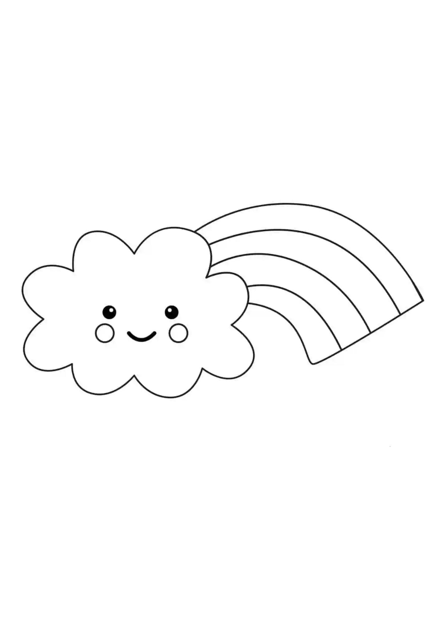 40 Free Printable Rainbow Coloring Pages Printaboles