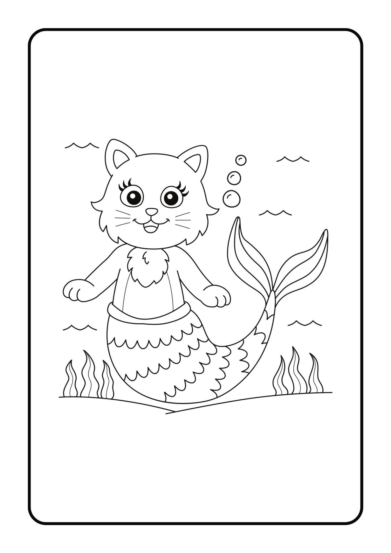 40 Free Printable Cat Coloring Pages - Printaboles
