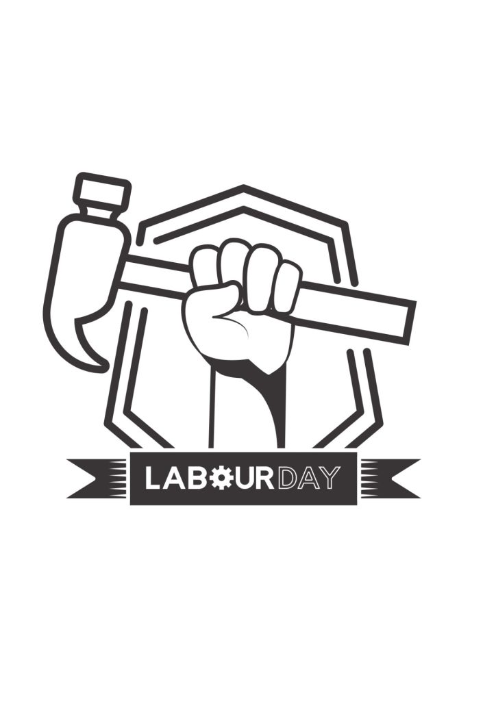 Happy labor day coloring pages