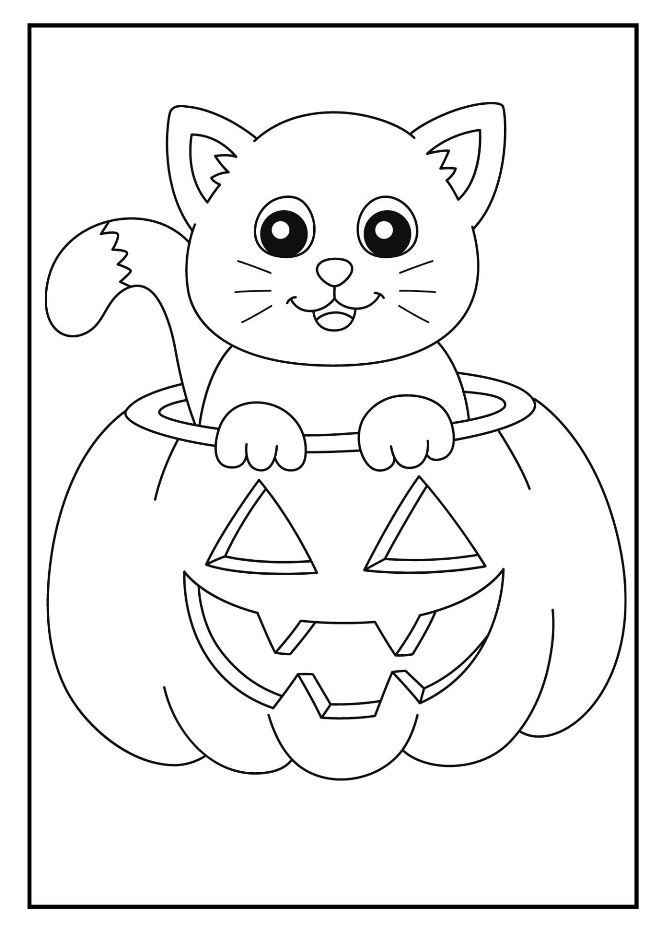 40 Free Printable Pumpkin Coloring Pages - Printaboles