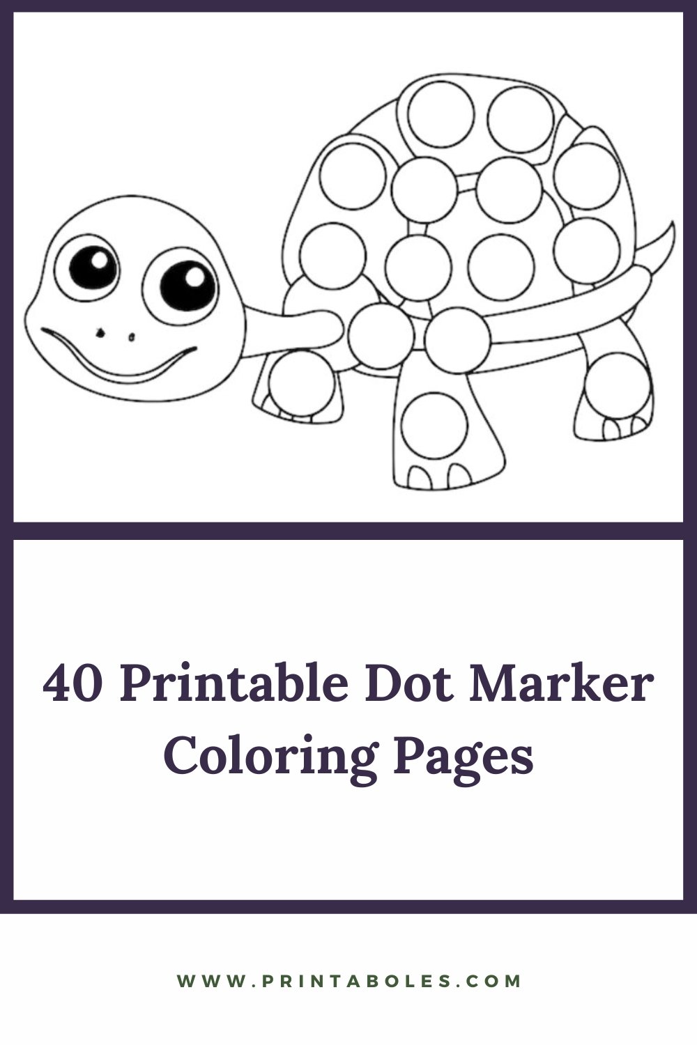 40 Free Printable Dot Marker Coloring Pages