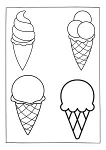 40 Free Printable Ice Cream Coloring Pages - Printaboles