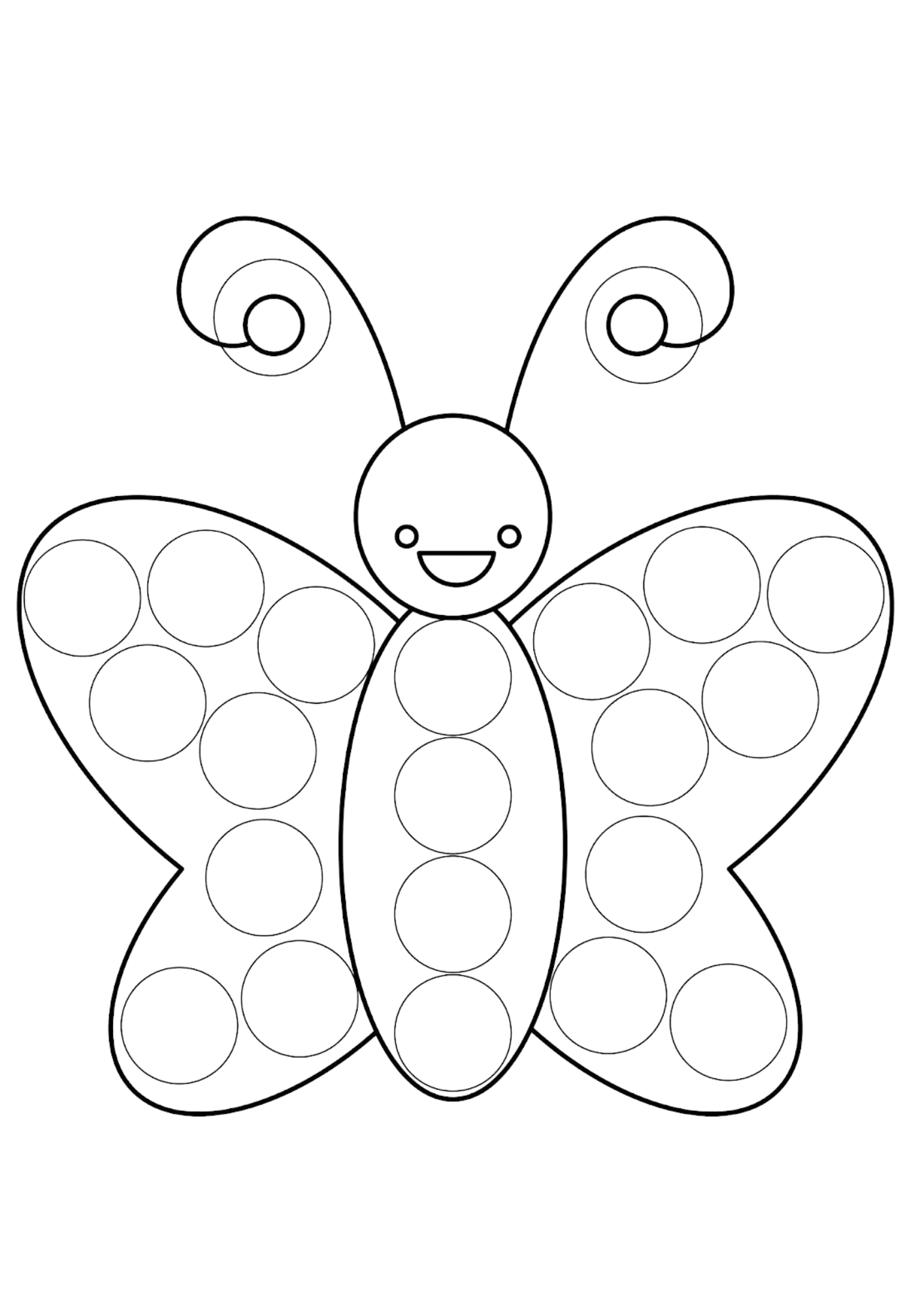 40 Free Printable Dot Marker Coloring Pages - Printaboles