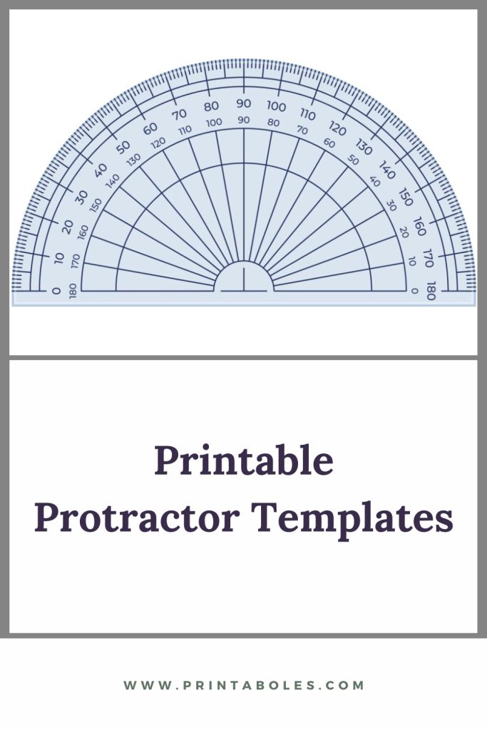 40 Free Printable Protractor Templates Printaboles 40 Free Printable Protractor Templates Printaboles