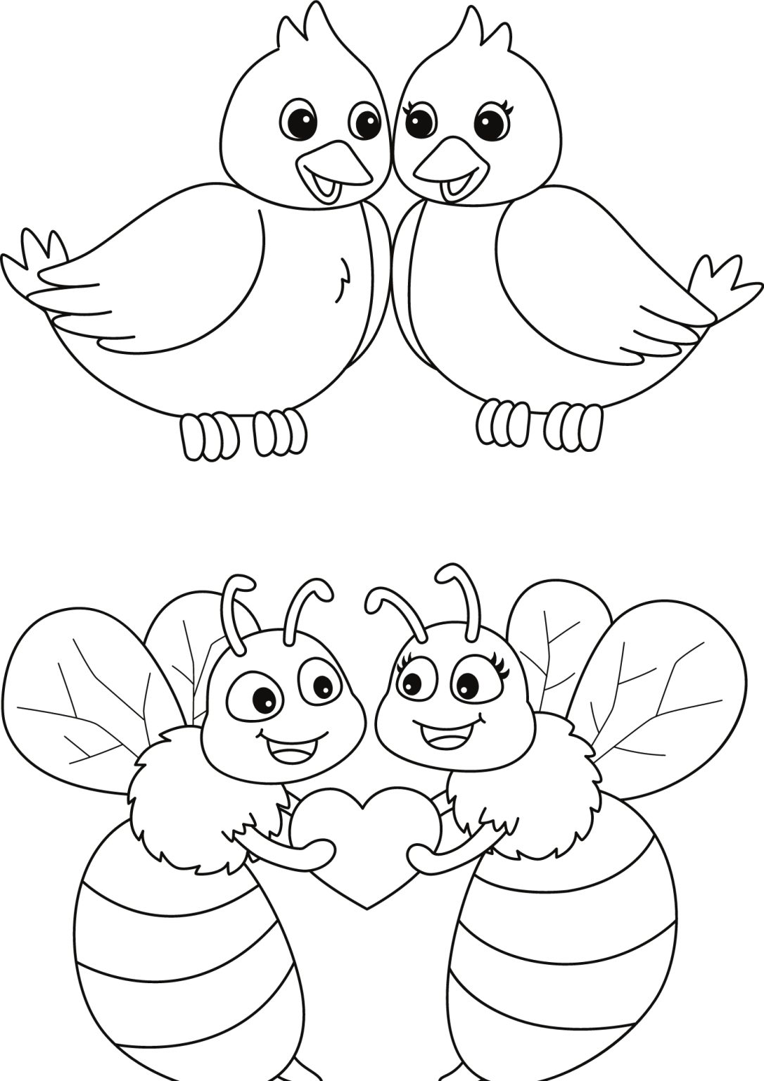 40 Free Printable I Love You Coloring Pages - Printaboles