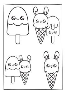 40 Free Printable Ice Cream Coloring Pages - Printaboles