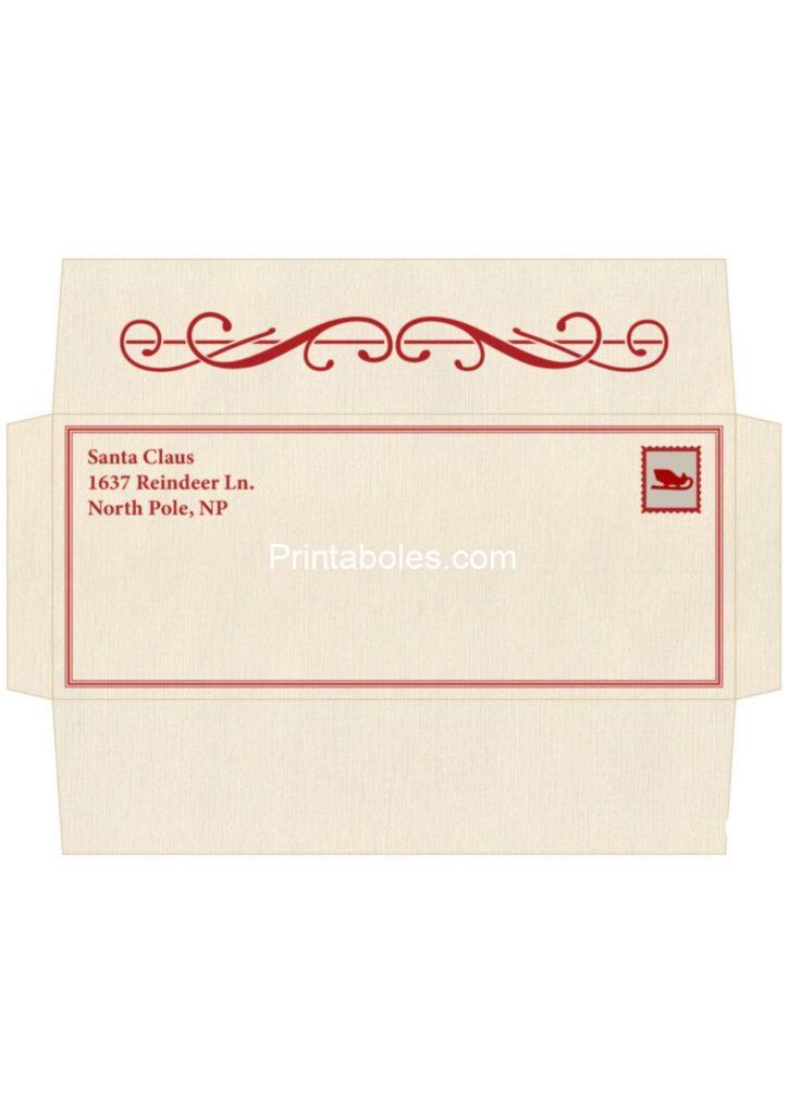 Santa Envelope