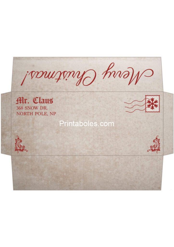 Santa Envelope