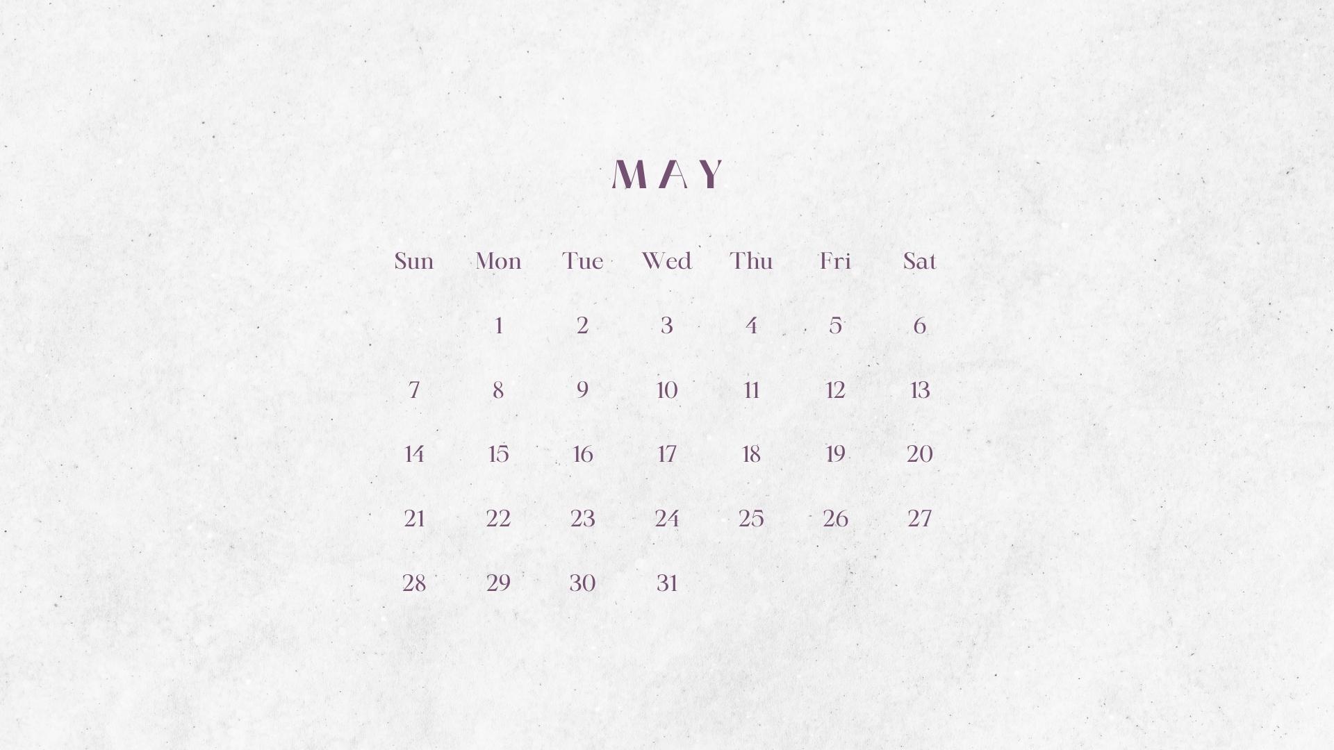 40 May 2023 Printable Calendars - Printaboles