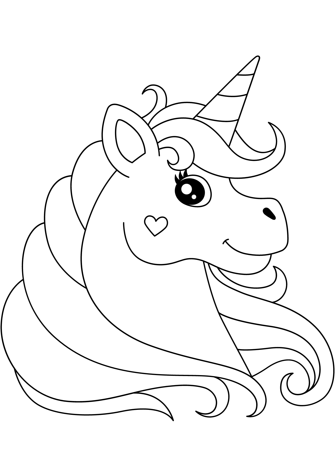 40 free printable unicorn coloring pages printaboles