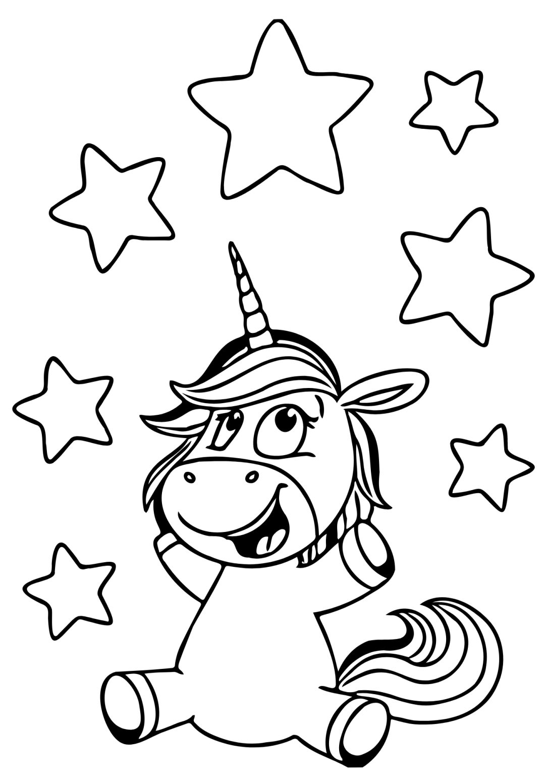 40 free printable unicorn coloring pages printaboles