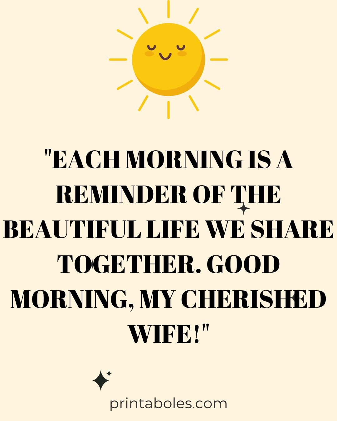 40 Printable Beautiful Good Morning Quotes for Her - Printaboles